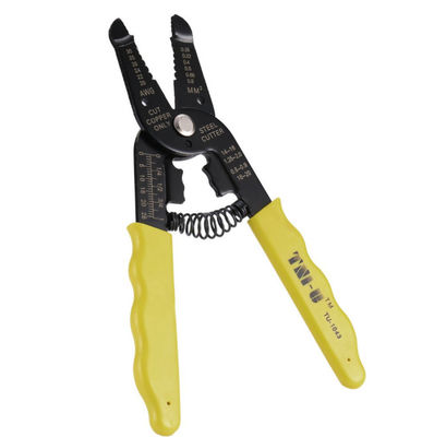 TU-1043 Portable Cable Cutter Universal Wire Strippe Crimper Automatic Multifunctional TAB Terminal Crimping Plier Tools supplier