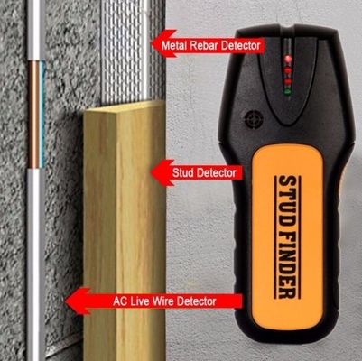 TS78B 3 In 1 Multi-Function Stud Finder Wire Metal Wood Detectors Find AC Voltage Live Wire Behind Wall supplier