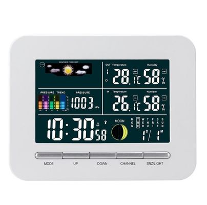 TS-76 Multi-Function Wireless Weather Station Clock Barometer Indoor And Outdoor Temperature Hygrometer supplier