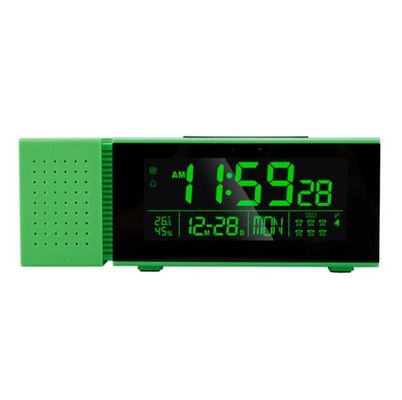 TS-P30 Night Light Alarm Clock IR Human Body Sense Snooze Clock Color LED Changing Digital Table FM Radio Thermometer supplier