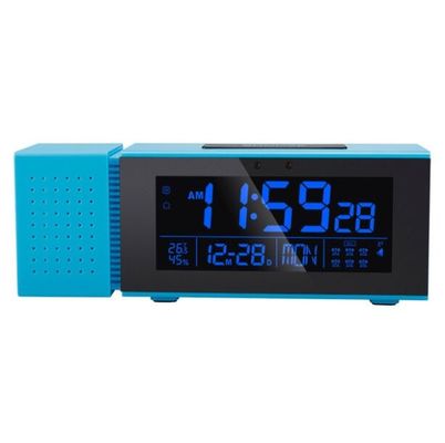 TS-P30 Night Light Alarm Clock IR Human Body Sense Snooze Clock Color LED Changing Digital Table FM Radio Thermometer supplier