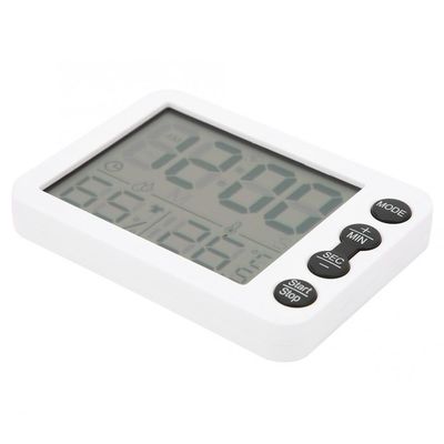 TS-9606 Multifunctional Indoor Thermometer Hygrometer Large Screen Alarm Clock with Countdown Thermometer Clock supplier