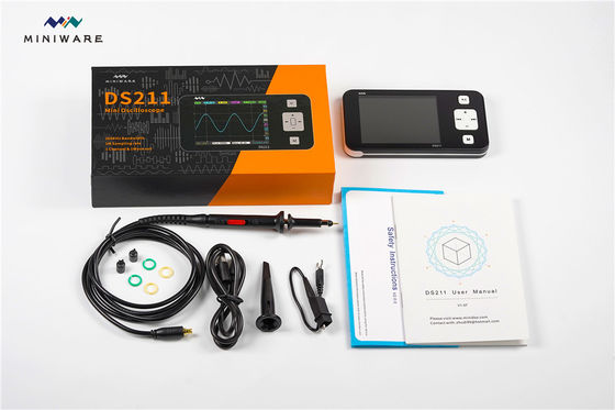 DS211 Mini 2.8&quot; 2 Channel 1MSa/s 200KHz Bandwidth Digital Oscilloscope For Electronic Devices supplier