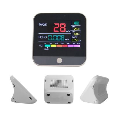 DM306 In 1 Air Quality Analysis Detector LCD Display Temperature Humidity PM2.5/HCHO/TVOC Air Quality meter supplier