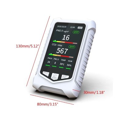 DM126 Multifunctional Air Quality Monitor Detector CO2 Carbon Dioxide Sensor Analyzer Meter CO2 Meter Monitor supplier