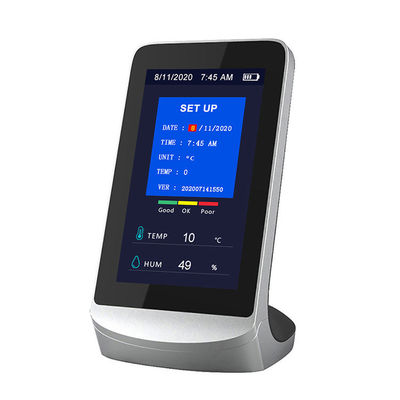 DM72C Multifunctional Air Quality Analyzer Digital Display Screen CO2 PM2.5 Temperature Humidity Detector Gas Analyzer supplier