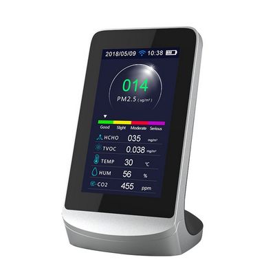 DM72B WIFI Air Quality Monitor C02 Carbon Dioxide Gas Meter HCHO TVOC PM2.5 PM1.0 PM10 Temperature Humidity Analyzer supplier