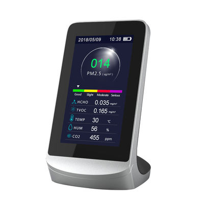 DM72B Air Quality Monitor C02 Carbon Dioxide Gas Meter HCHO TVOC PM2.5 PM1.0 PM10 Temperature Humidity Analyzer supplier
