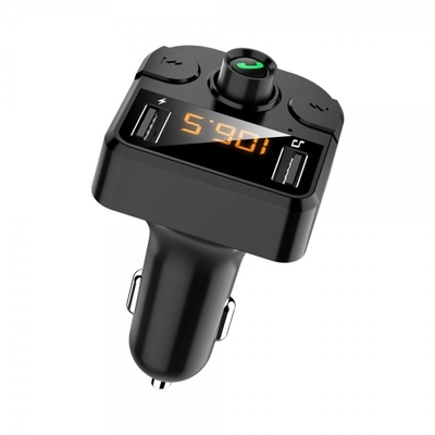 BT36B  MP3 Music Player FM Transmitter Phone Hands-Free dual uSB Expansion Fast Charging Car Charger supplier