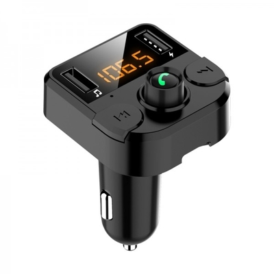 BT36B  MP3 Music Player FM Transmitter Phone Hands-Free dual uSB Expansion Fast Charging Car Charger supplier