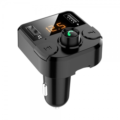 BT36B  MP3 Music Player FM Transmitter Phone Hands-Free dual uSB Expansion Fast Charging Car Charger supplier