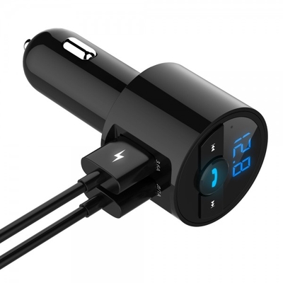 BT28 Car Charger MP3 Player FM Transmitter Can Be Used For Hands-Free Calls Plug In Car Music U Disk supplier