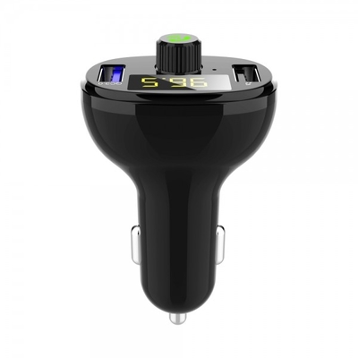 BT23 New Car Charger Mp3 Music Player Car Cigarette Lighter FM Transmitter Car Hands-Free Call supplier