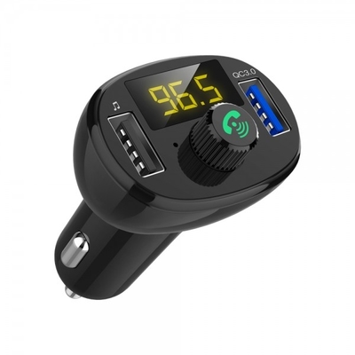 BT23 New Car Charger Mp3 Music Player Car Cigarette Lighter FM Transmitter Car Hands-Free Call supplier