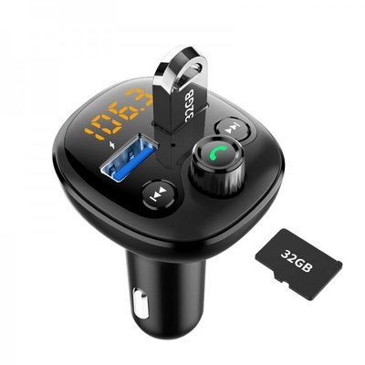 BT21Q QC3.0 Car Charger Car Mp3 Player Multi-Function Receiver Audio Lossless High-Quality Music U Disk Car Charger supplier