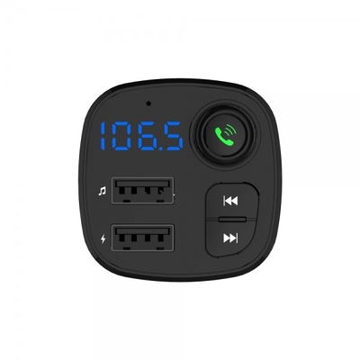 BT12 Car Charger FM Transmitter Car Hands-Free Music With Dual USB Charger Car Music Player supplier