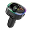 BT08D Car FM Transmitter Car MP3 Player LED Colorful Light Multi-Function 3-Port Car Charger Fast Charge PD supplier